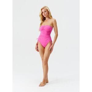 Melissa Odabash Swimsuit Sydney Watermelon One Piece Women's Size 6 Pink